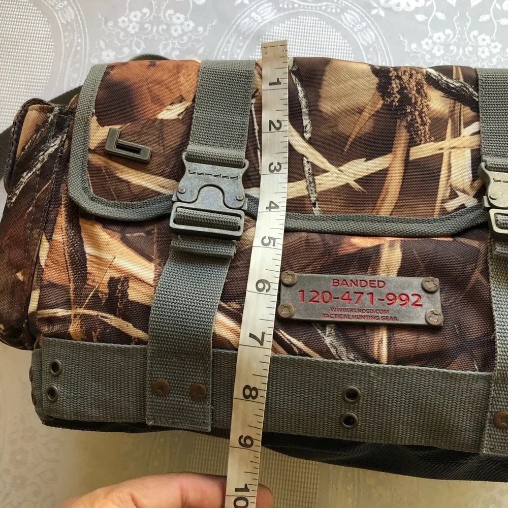 Banded Hammer Floating Blind Olive Green/Tan Camo Duffle Bag Straps NWT Hunting